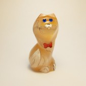 Сувенир из селенита "кошка Ловинья" - Кунгурский сувенир - доставка по России. Заказать сейчас!