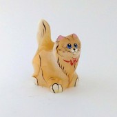 Сувенир из селенита "кошка Ксюша" - Кунгурский сувенир - доставка по России. Заказать сейчас!
