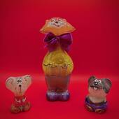 Сувенир из селенита " Кот Леопольд" - Кунгурский сувенир - доставка по России. Заказать сейчас!