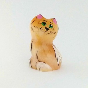 Сувенир из селенита "кот Марсик" - Кунгурский сувенир - доставка по России. Заказать сейчас!