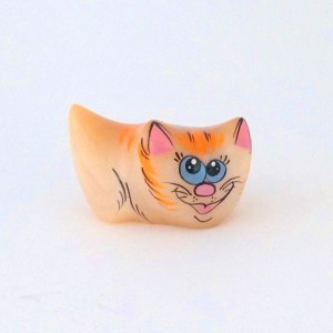 Сувенир из селенита "кот Коржик малый" - Кунгурский сувенир - доставка по России. Заказать сейчас!
