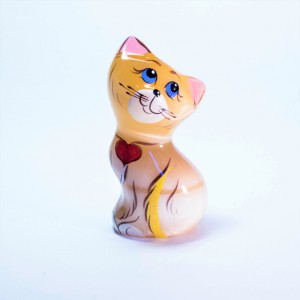 Сувенир из селенита "кошка Лиза" - Кунгурский сувенир - доставка по России. Заказать сейчас!