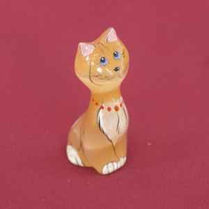 Сувенир из селенита "кошка Мурка" - Кунгурский сувенир - доставка по России. Заказать сейчас!