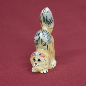 Сувенир из селенита "кот Яша большой" - Кунгурский сувенир - доставка по России. Заказать сейчас!