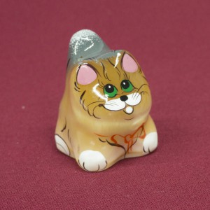 Сувенир из селенита "кот Пусик" - Кунгурский сувенир - доставка по России. Заказать сейчас!